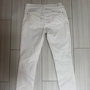 7 for all mankind Skinny Stretch Jean white size 29